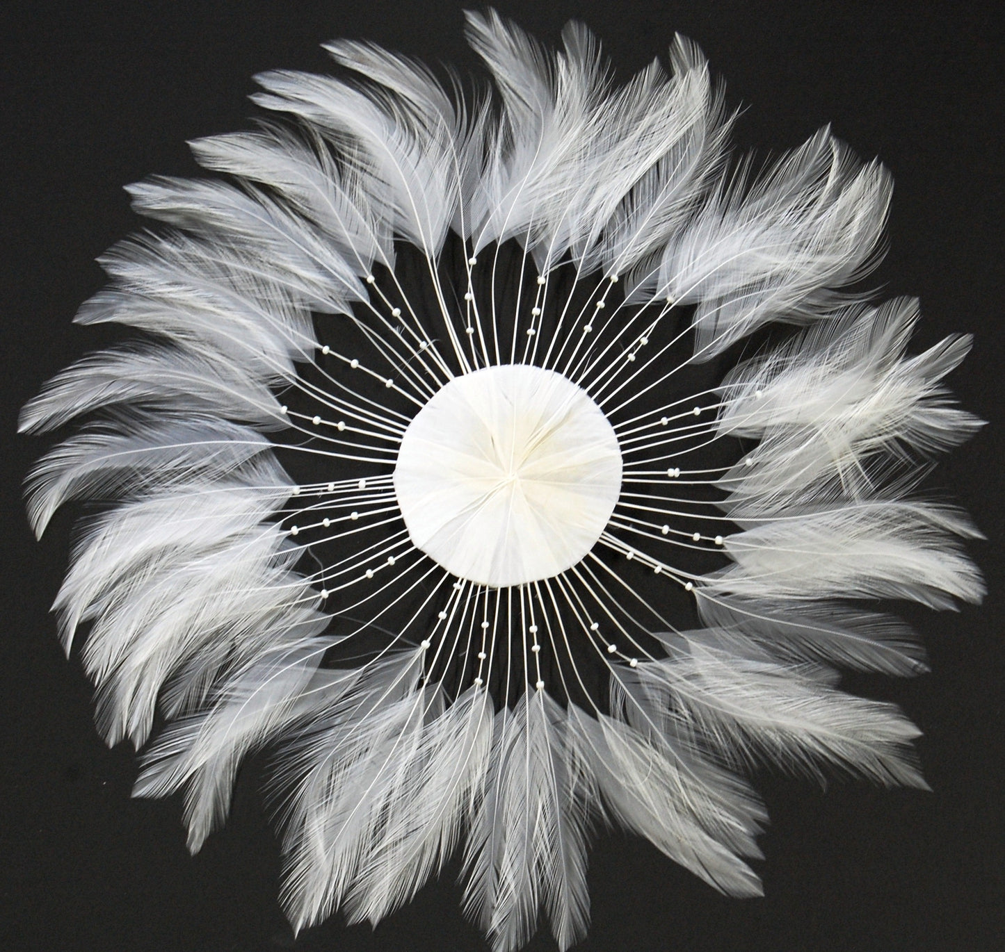 A white pinwheel 